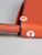 Loewe Orange Leather Heel Pouch Mini Crossbody Bag