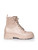 Gianvito Rossi Beige Leather Combat Ankle Boots