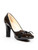 Tod's Brown Patent Leather Loafer Pumps