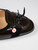 Tod's Brown Patent Leather Loafer Pumps