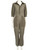 ba&sh Khaki Button Up Jumpsuit