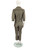 ba&sh Khaki Button Up Jumpsuit