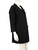 Versace Versace Collection Black Wool Mid Length Coat