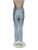 FRAME Light Wash Blue Denim Le Sylvie Slender Straight Jeans