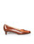 Manolo Blahnik Brown Leather Court Pumps