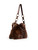 Dolce & Gabbana Brown Fur Shoulder Bag Dolce & Gabbana Brown Fur Shoulder Bag