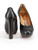 Lanvin Black Leather Platform Almond Toe Pumps Lanvin Black Leather Platform Almond Toe Pumps