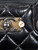 Chanel 2016 Black Leather Shopping Tote Bag
