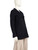 Miu Miu Navy Double Breasted Mid Length Coat