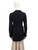 Miu Miu Navy Double Breasted Mid Length Coat
