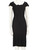 Roland Mouret Black Knee Length Body-Con Dress Roland Mouret Black Knee Length Body-Con Dress