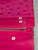 Loewe Pink Ostrich Leather Wallet