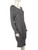 Chanel Grey Wool Back Button Midi Dress Chanel Grey Wool Back Button Midi Dress