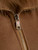 Yves Salomon Brown Wool Fox Fur Collar Jacket
