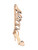 Giuseppe Zanotti Giuseppe Zanotti for Jenifer Lopez Brown Strappy Gladiator Sandals