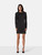 Dondup Black Long Sleeve Short Dress