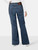 Jacob Cohen Blue Bootcut Victoria High Rise Jeans