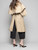 JW Anderson Beige Layered Belted Cape Trench Coat