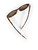Prada Brown Tortoiseshell Oval Tinted Sunglasses