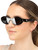 Prada Black Tinted Oval Sunglasses Prada Black Tinted Oval Sunglasses