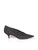 Céline Black Suede Kitten Heel Pumps