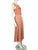 Sandro Pink Bow Tied Midi Dress