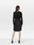 Louis Vuitton Black Silk Ruched Detail Dress