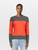 Theory Orange & Grey Cashmere Jumper