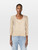 Dolce & Gabbana Beige Wool Layered Knit Top