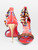 Christian Louboutin Red Evil Eye Print Sandals