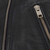 Maje Black Lamb Leather Fringe Biker Jacket