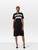 Valentino Garavani Red Valentino Black Wool Lace Trim Dress