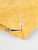 Mansur Gavriel Yellow Suede Half Moon Clutch Bag