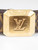 Louis Vuitton Brown Monogram Canvas Cabochon Belt