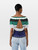 Prada Striped Short Sleeve Top