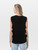 Racil Black Side Knot Sleeveless Top
