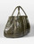 Nancy Gonzalez Khaki Crocodile Leather Handbag