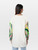 Emilio Pucci White Patterned Sleeve Top