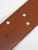 Etro Brown Leather Buckle Waist Belt