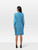 Stella McCartney Blue Silk Layered Skirt Dress