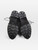 Giuseppe Zanotti Black Leather Heeled Combat Boots