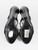 Tom Ford Black Zip Detail Wedge Heel Sandals