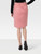 Escada Pink Pencil Knee Length Skirt Escada Pink Pencil Knee Length Skirt