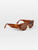 Victoria Beckham Striped Blonde Havana Tinted Sunglasses