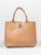 Longchamp Beige Leather Le Roseau Handbag