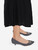 Gucci Black Horsebit Monogram Kitten Pumps
