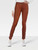 Rag & Bone Brown Leather Skinny Low Rise Trousers