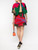 Sonia Rykiel Multicolor Sequinned Georgette Mini Dress