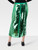 Max Mara Weekend Max Mara Green Sequin Embellished Midi Skirt