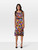 Mary Katrantzou Floral Print Midi Ruffle Dress